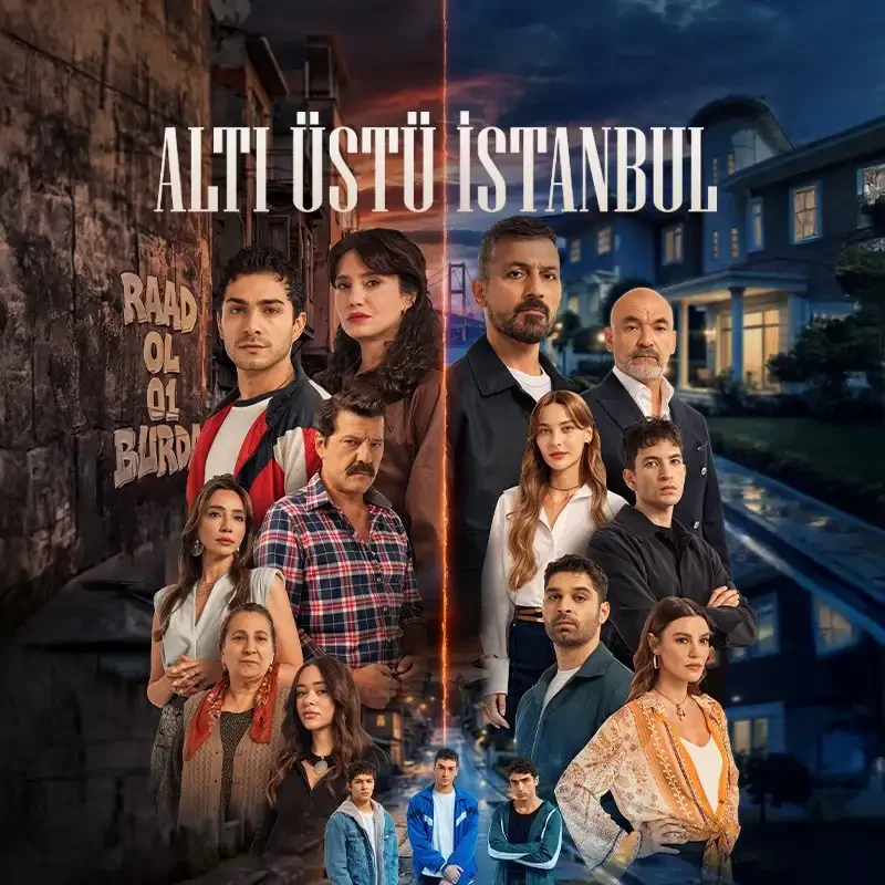 بازیگران سریال بالا پایین استانبول Altı Üstü İstanbul سایت ترکنما