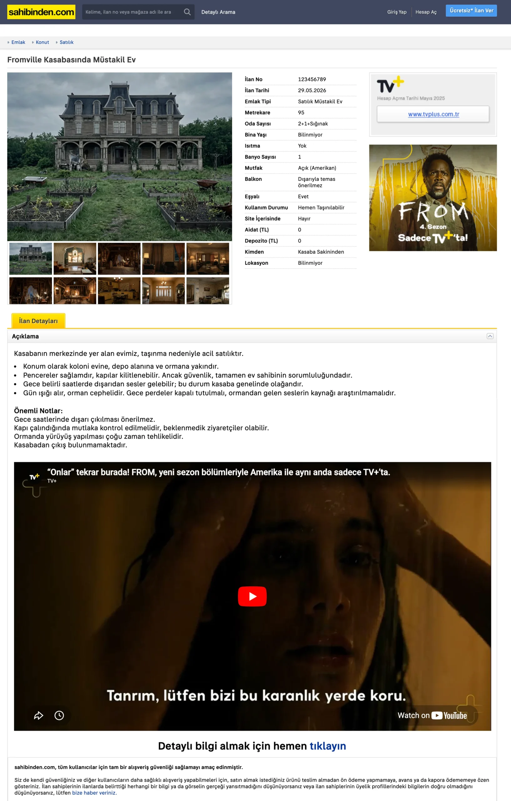 سریال FROM سریال سایت ترکنما