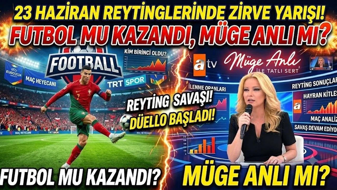 نتایج ریتینگ ۲۳ ژوئن برنامه های تلویزیونی ترکی سایت ترکنما